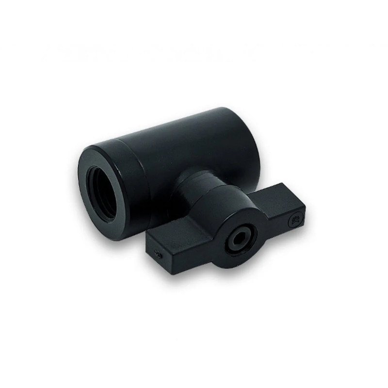 EKWB EK-AF Ball Valve (10mm) G1/4 - Black - وصلات أنابيب